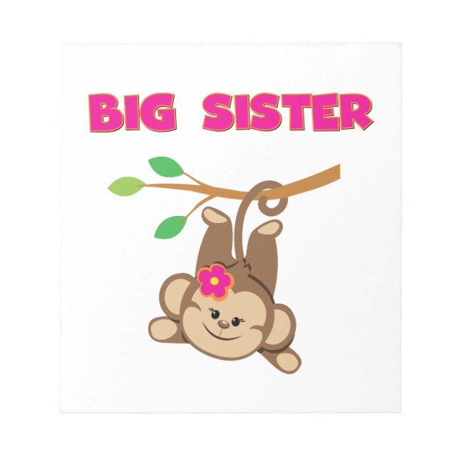 Monkey Big Sister Notepad (Front)