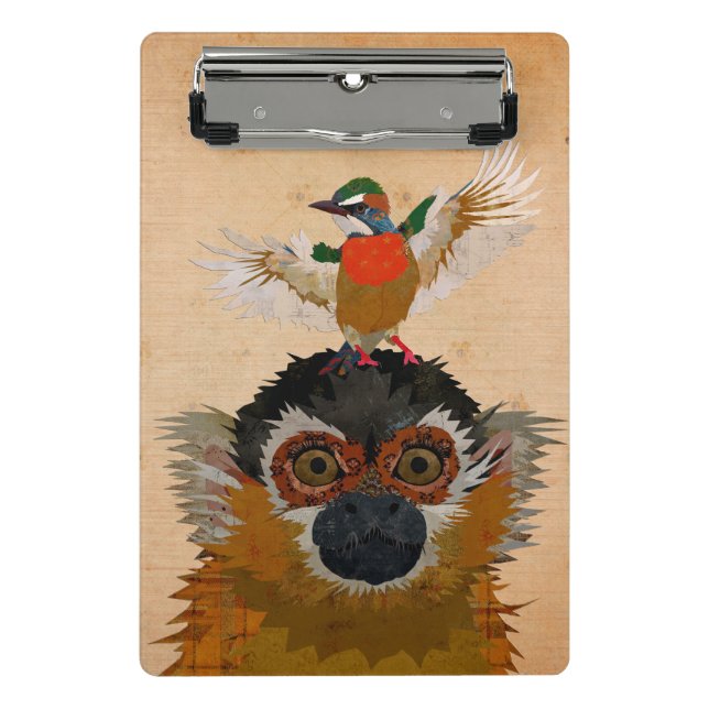 MONKEY & BIRD MINI CLIPBOARD (Front)