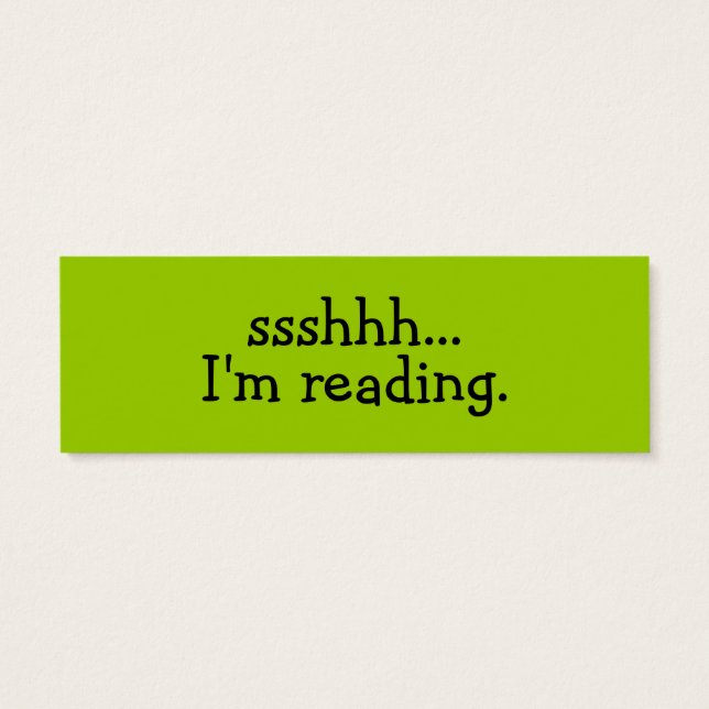 Monkey Bookmark (Back)