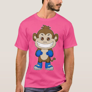 Monkey Boxing Boxer Boxing gloves T-Shirt
