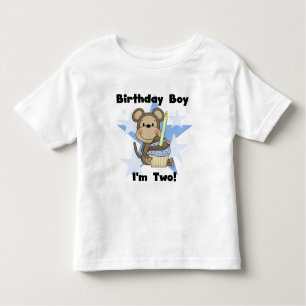 Monkey Boy 2nd Birthday Tshirts and Gifts