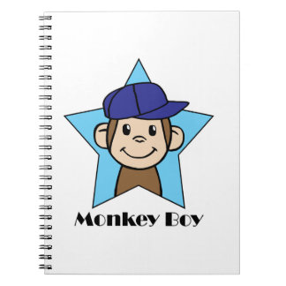 Monkey Boy Spiral Notebook
