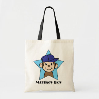 Monkey Boy Tote Bag