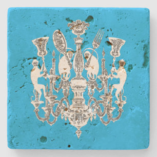 Monkey Business - CHANGE COLOR / Stone Coaster