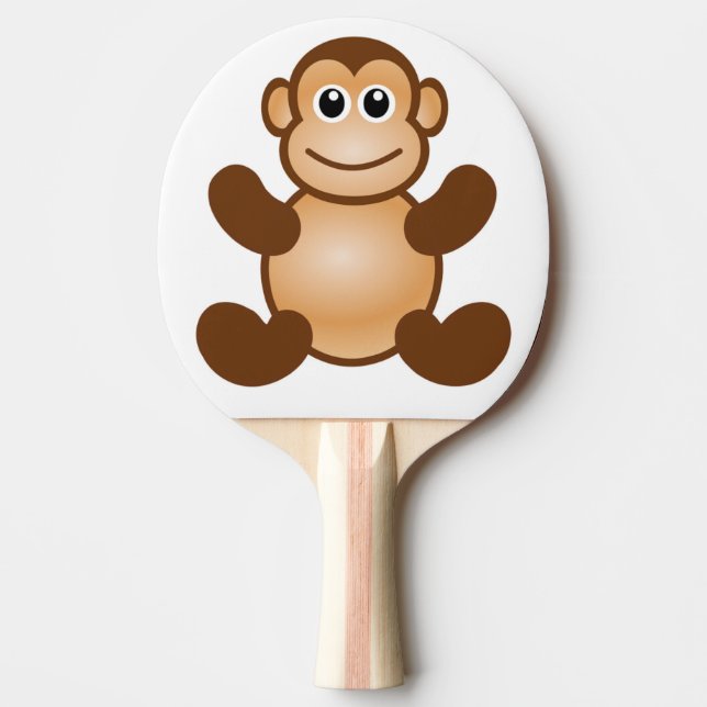 MONKEY BUSINESS PING PONG PADDLE (Front)