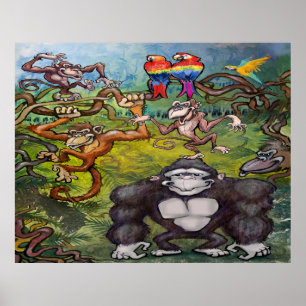 Monkey Business Poster