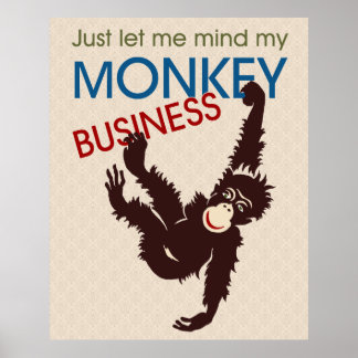 Monkey Business Poster