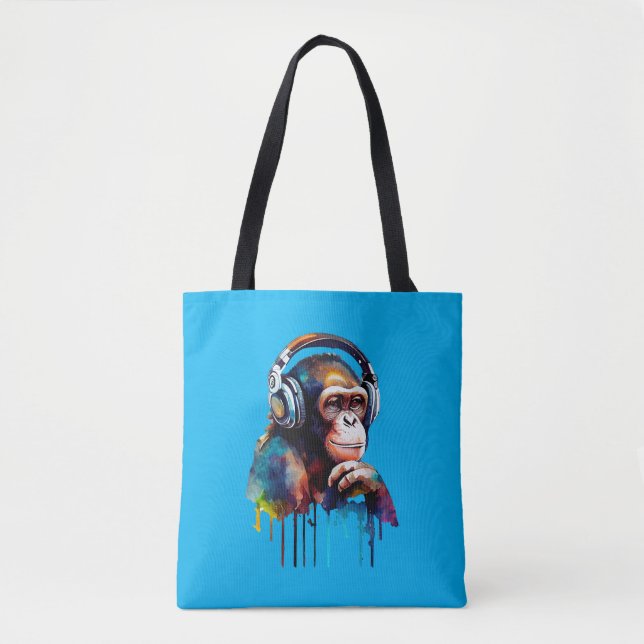 Monkey Business Tote Bag (Front)