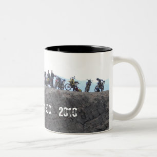 Monkey-Butt 500 2010 - Flag Mtn Two-Tone Coffee Mug