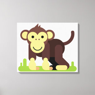 Monkey Canvas Print