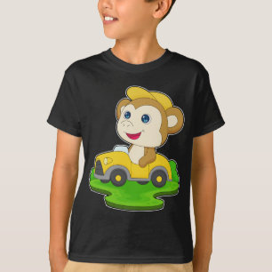 Monkey Car T-Shirt