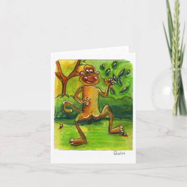Monkey Card (Front)