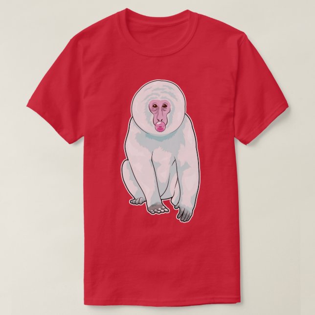 Monkey Chewing gum T-Shirt (Design Front)