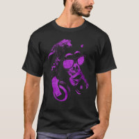 Monkey Chimp With Sunglasses And Headphones 1