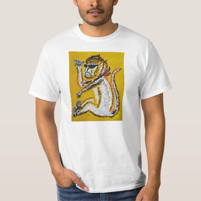 Monkey Circus Art T-Shirt (Front)