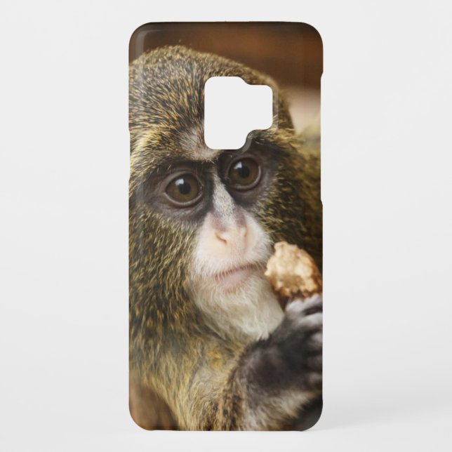 Monkey Climbing a Tree Photo Case-Mate Samsung Galaxy Case (Back)