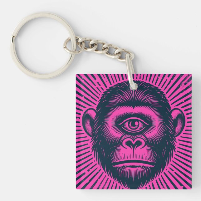 Monkey Cult Key Ring (Front)