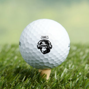 MONKEY CUSTOM FUNNY GOLF BALL