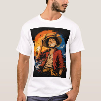Monkey D. Luffy Inspired Anime T-Shirt – Bold Pira