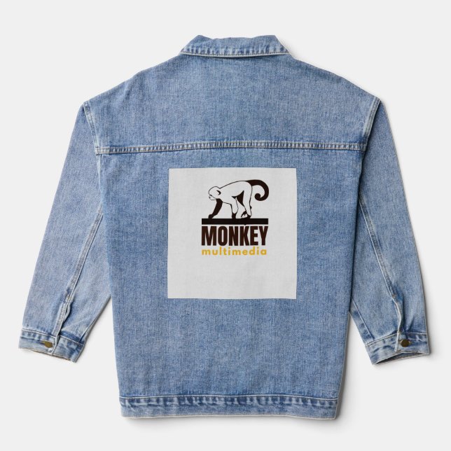 Monkey Denim Jacket (Back)