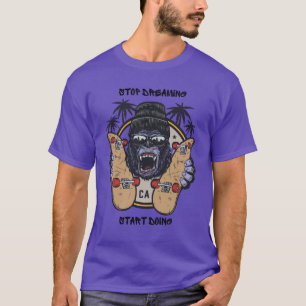 Monkey design tshirts 