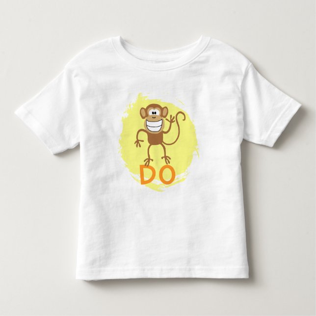 Monkey Do Toddler T-Shirt (Front)