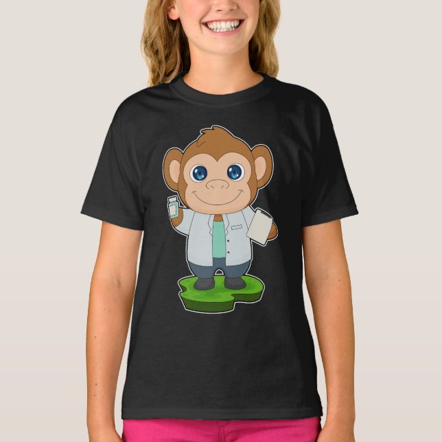 Monkey Doctor Medicine T-Shirt (Front)