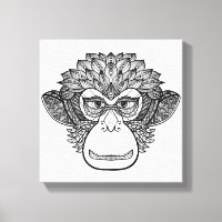 Monkey Doodle Face 6