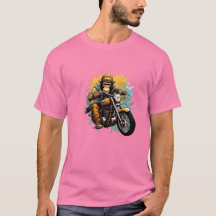 Monkey Drive the Motorcycle