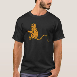 Monkey Easy Halloween Outfit Primate Lazy Costume T-Shirt