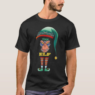 Monkey Elf Family Matching Angry Person Christmas T-Shirt
