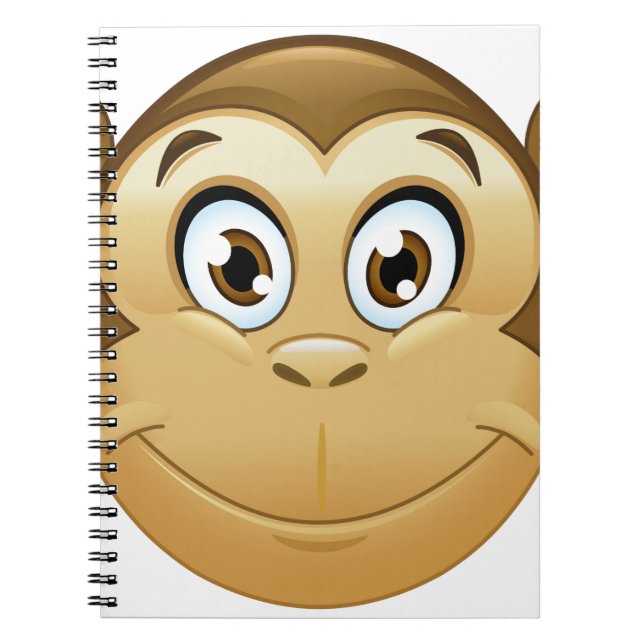 monkey emoji notebook (Front)