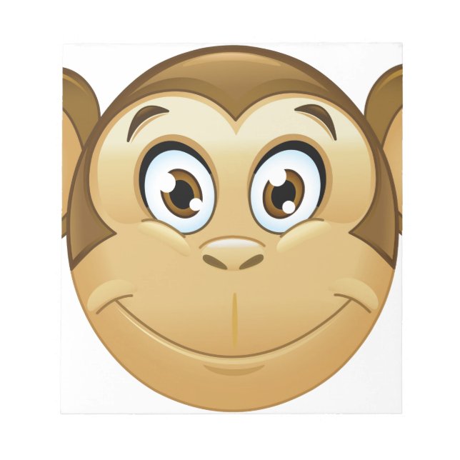 monkey emoji notepad (Front)