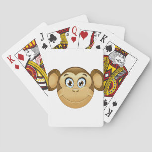 monkey emoji playing cards