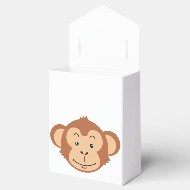 Monkey Face Favour Box (Opened)