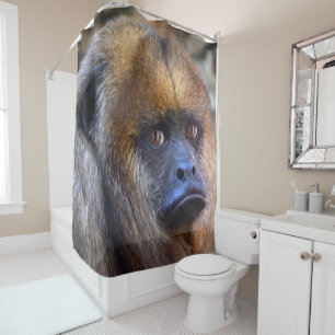 Monkey Face Shower Curtain