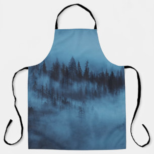 MONKEY FAMILY IN MOMENT OF REPOSE APRON