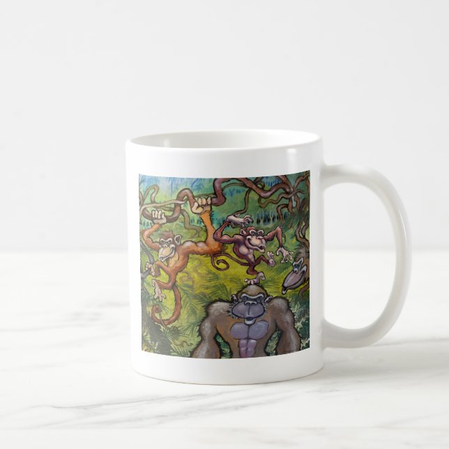 Monkey Fun Coffee Mug (Right)
