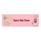 MONKEY Girl Jungle Baby Shower Banner JJ