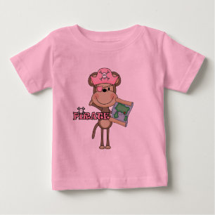 Monkey Girl Pirate Tshirts and Gifts