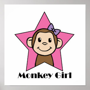 Monkey Girl Poster