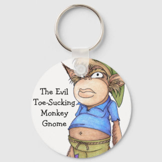 Monkey Gnome Key Ring