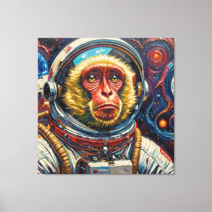 Monkey Gone to Heaven-7 Canvas Print