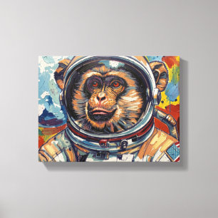 Monkey Gone to Heaven-9 Canvas Print