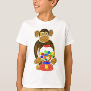 Monkey Gumball Machine T-Shirt