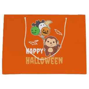 Monkey Halloween Balloons For Kids Cute Monkeys Large Gift Bag