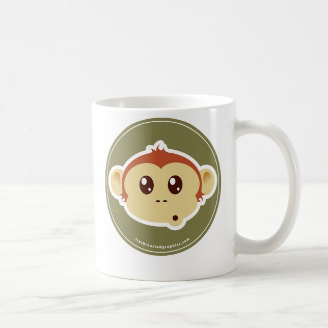 Monkey head mug (Right)