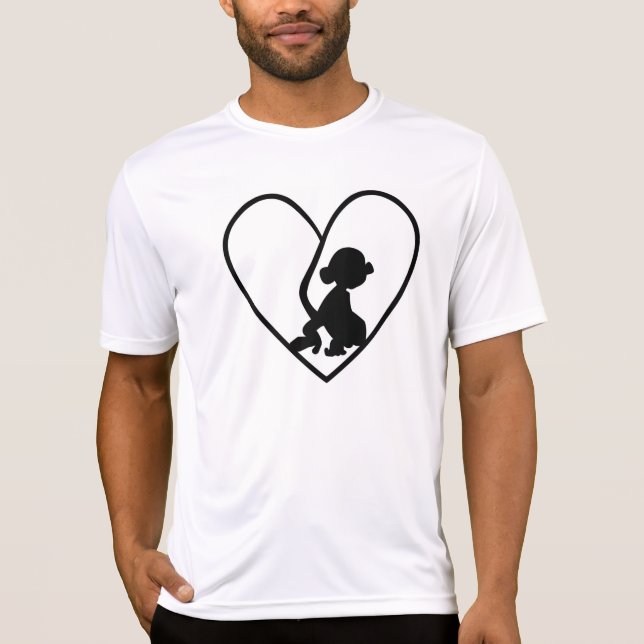 Monkey@Heart Logo T-Shirt (Front)