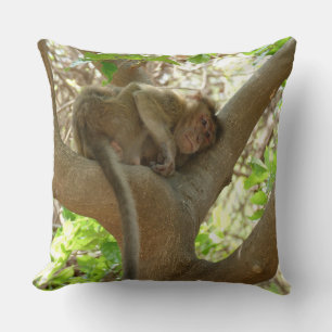 Monkey - I am sooo tired Cushion