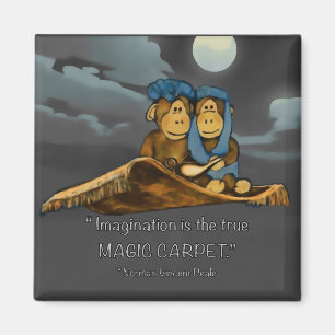 Monkey imagination magnet